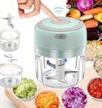 Mini hachoir rechargeable USB, Enlèvement ou Envoi, Neuf