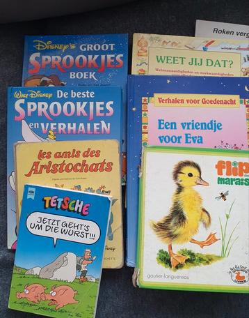 Kinderboeken.
alle boeken, sprookjes voor kinderen beschikbaar voor biedingen