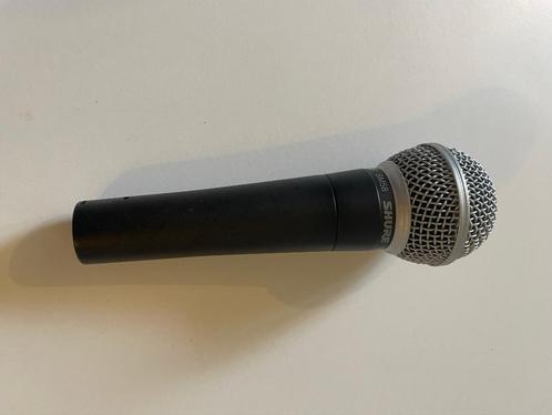 Microfoon Shure SM58, Muziek en Instrumenten, Microfoons, Gebruikt, Studiomicrofoon, Ophalen of Verzenden