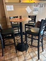 2 bartafels en 8 barstoelen van hoge kwaliteit ( Hilma), Huis en Inrichting, Ophalen, Zo goed als nieuw