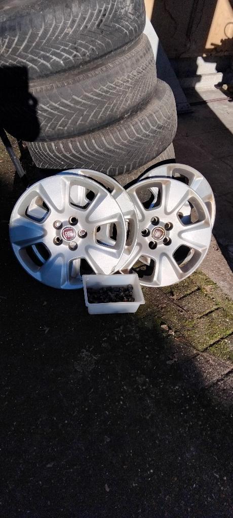 Velgen Fiat Doblo, Auto-onderdelen, Banden en Velgen, Velg(en), Winterbanden, 15 inch, 185 mm, Bestelwagen, Gebruikt, Ophalen