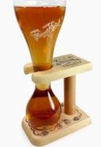 Pauwels Kwak bierglas met houder, Verzamelen, Biermerken, Ophalen of Verzenden, Nieuw, Glas of Glazen