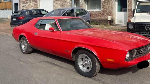 Ford Mustang 1972 Grandé 5.0 Project, Auto's, Ford USA, Particulier, Mustang, Lederen bekleding, Benzine, Coupé, 5 deurs, Automaat