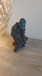 Massief zwaar bronzen beeldje JAAP HARTMAN 12 cm hoog 650 gr, Antiek en Kunst, Kunst | Beelden en Houtsnijwerken, Ophalen of Verzenden