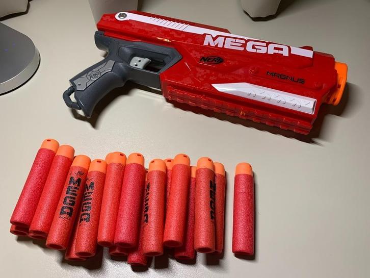 AFPRIJZING! NERF Mega Magnus, Kinderen en Baby's, Speelgoed | Buiten | Actiespeelgoed, Gebruikt, Ophalen of Verzenden