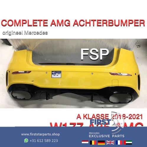 W177 A35 AMG ACHTERBUMPER Mercedes A Klasse 35 GEEL 2018-202, Autos : Pièces & Accessoires, Carrosserie & Tôlerie, Pare-chocs