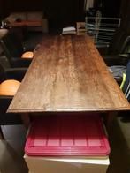 Tafel massief hout 84cm breed 191cm lang 80cm hoog 63.5cm, Huis en Inrichting, Tafels | Eettafels, Ophalen