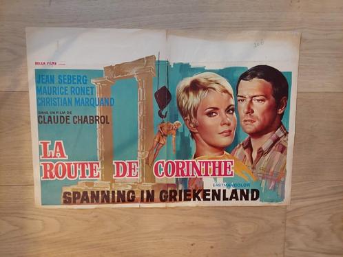 film la route de Corinthe, film C Chabrol, Collections, Posters & Affiches, Utilisé, Cinéma et TV, Envoi