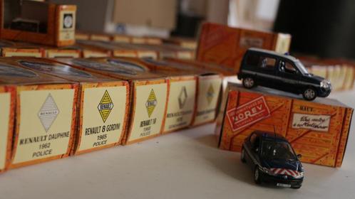 Lot van 59 voertuigen Norev Edition 1.43 Gendarmerie en poli, Verzamelen, Automerken, Motoren en Formule 1, Zo goed als nieuw