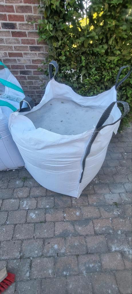 4x Big bag wit zand +- 4 kub, Doe-het-zelf en Bouw, Overige Doe-Het-Zelf en Bouw, Nieuw, Ophalen