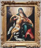 Ecole flamande - 1600 - Pieta - Olieverf op paneel, Verzenden