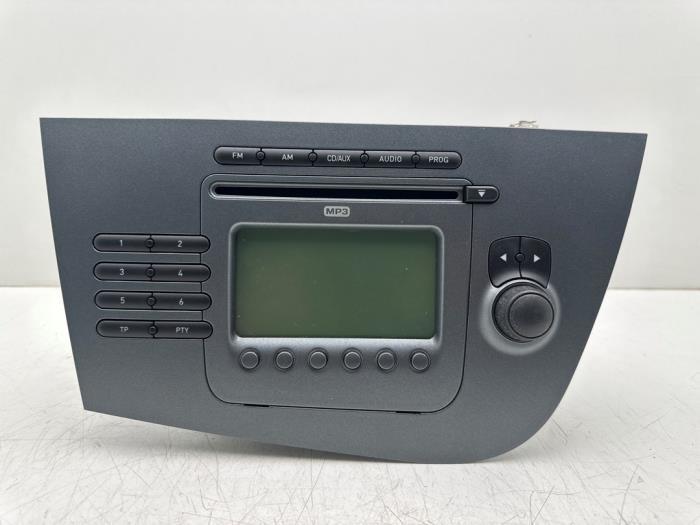 Radio/Lecteur CD d'un Seat Leon, Autos : Pièces & Accessoires, Électronique & Câbles, Seat, Utilisé, 3 mois de garantie, Enlèvement ou Envoi