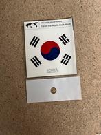 Sticker met vlag van Zuid-Korea