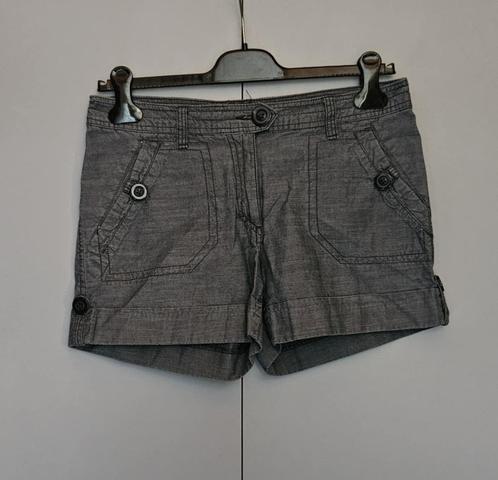 Short H&M taille M, Kleding | Dames, Broeken en Pantalons, Zo goed als nieuw, Maat 38/40 (M), Blauw, Ophalen of Verzenden