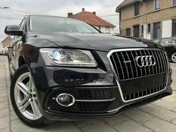 Audi Q5 2.0 TDi S-Line/Xenon-leer-sleutelloze led/garantie!! beschikbaar voor biedingen