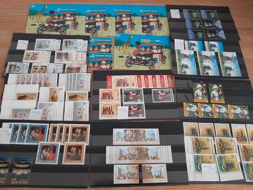 België: lot gezamenlijke uitgifte** postprijs 50€ -50%, Postzegels en Munten, Postzegels | Europa | België, Postfris, Orginele gom