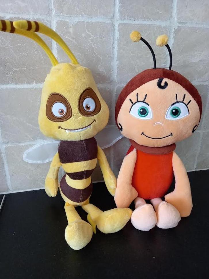 Knuffel Maya de bij en vriendjes, Kinderen en Baby's, Speelgoed | Knuffels en Pluche, Zo goed als nieuw, Ophalen of Verzenden