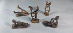 Bronzen erotische beeldjes goudgewicht., Antiek en Kunst, Ophalen of Verzenden