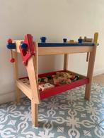 Houten werkbank speeltafel kind bankschroef, Kinderen en Baby's, Ophalen of Verzenden, Gebruikt