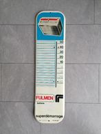 Thermomètre publicitaire tôle batteries Fulmen - avec tube, Collections, Ustensile, Utilisé, Enlèvement ou Envoi