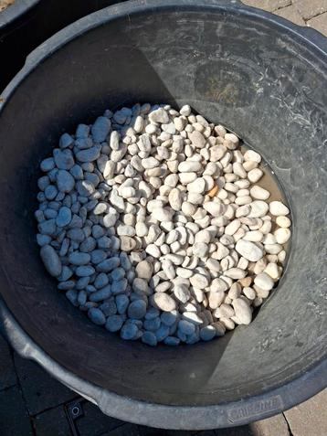 Witte keien, Tuin en Terras, Ophalen, Gebruikt