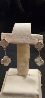 Boucles d'oreilles Van Cleef en or 14 carats, Enlèvement ou Envoi, Comme neuf, Or, Or