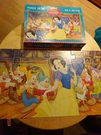 King, leuke puzzel "sneeuwwitje met de 7 dwergen*  24 stuks, Kinderen en Baby's, Speelgoed | Kinderpuzzels, Ophalen of Verzenden