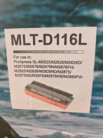 Toner Cassette Samsung MLT-D116L beschikbaar voor biedingen