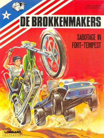 Verzameling strips De Brokkenmakers. beschikbaar voor biedingen