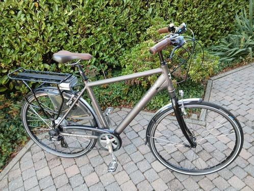 Zo goed als nieuwe elektrische herenfiets Granville, Fietsen en Brommers, Elektrische fietsen, Zo goed als nieuw, 51 tot 55 cm