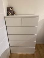 Ladekast wit met 6 lades 80 x 123 cm, Ophalen, Zo goed als nieuw