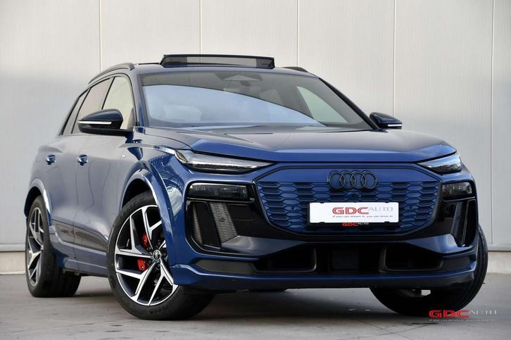 Audi Q6 e-tron Q6 E-Tron Edition One Blue I Pano I 360 Cam I, Auto's, Audi, Bedrijf, Te koop, Q6 e-tron, 360° camera, ABS, Achteruitrijcamera