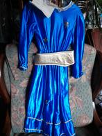 Blauw kleed,maat116,€4, Ophalen, Zo goed als nieuw, 110 t/m 116, Meisje