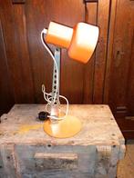 Retro oranje bureaulamp, Antiek en Kunst, Ophalen of Verzenden