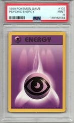 Psychic energy Psa 9 Base set unlimited, Ophalen of Verzenden, Zo goed als nieuw