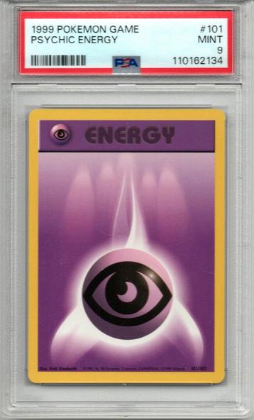 Psychic energy Psa 9 Base set unlimited beschikbaar voor biedingen