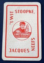 speelkaart "t Wit Stoopke" - Jacques Neefs, Ophalen of Verzenden, Zo goed als nieuw, Speelkaart(en)