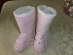 chaussons/bottes roses "disney" - taille 24-26, Comme neuf, Fille, Bottes, Disney