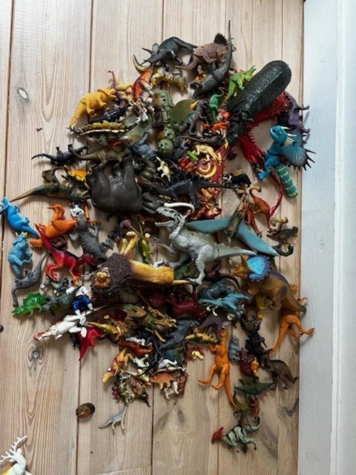 groot lot dino's, Kinderen en Baby's, Speelgoed | Actiefiguren, Zo goed als nieuw, Ophalen