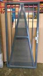 Buitendeur staal A met deurpomp, Moins de 200 cm, Porte extérieure, Enlèvement, Métal