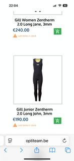 Wetsuit junior Merk JILL Zentherm 2.0 Long John 3mm, Ophalen, Zo goed als nieuw, Wetsuit