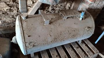 Metalen vat / waterreservoir (ton), Ophalen, Gebruikt