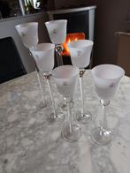 Kristal glazen, Ophalen