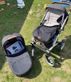 Kinderwagen met alle toebehoren - Mutsy - antraciet, Gebruikt, Mutsy, Verstelbare duwstang, Ophalen