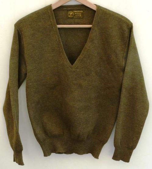 Trui / Pullover, Winter, V-hals, KL, Maat: 3, 1963.(Nr.2), Verzamelen, Militaria | Algemeen, Landmacht, Kleding of Schoenen, Ophalen of Verzenden