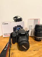 Canon EOS 700D + 2 lenzen, Enlèvement, Utilisé, Reflex miroir, Canon