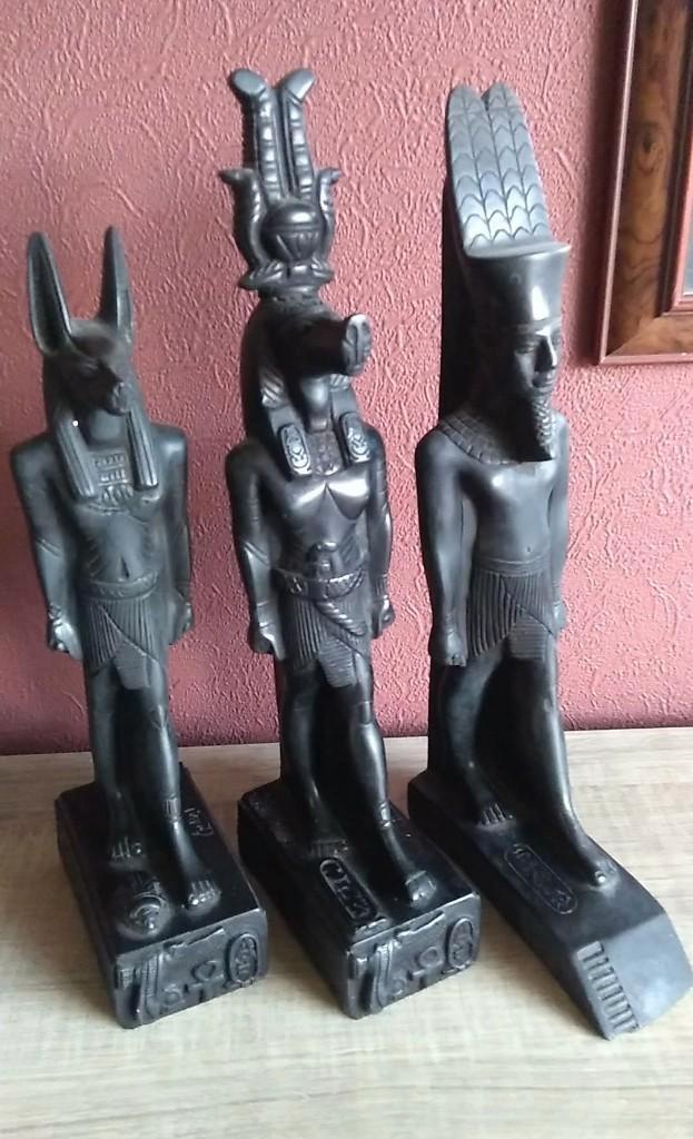 beelden Egypte, Verzamelen, Beelden en Beeldjes, Ophalen of Verzenden
