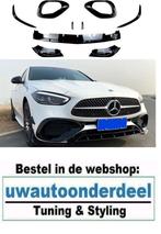 Splitter Spoiler AMG Line Aero Look Voor MB C Klasse W206 S2, Verzenden