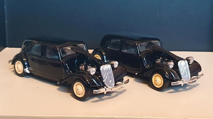 1/43 Citroën Traction Avant 15 zes cylinder, Hobby en Vrije tijd, Modelauto's | 1:43, Zo goed als nieuw, Auto, Solido, Ophalen of Verzenden