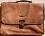 Vintage tas Daniel Ray, Handtassen en Accessoires, Tassen | Schooltassen, Ophalen, Bruin, Aktetas of Boekentas, Leer